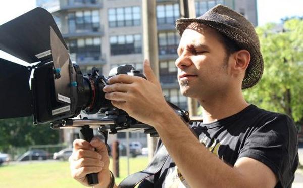Filmmaker views world with positive lens