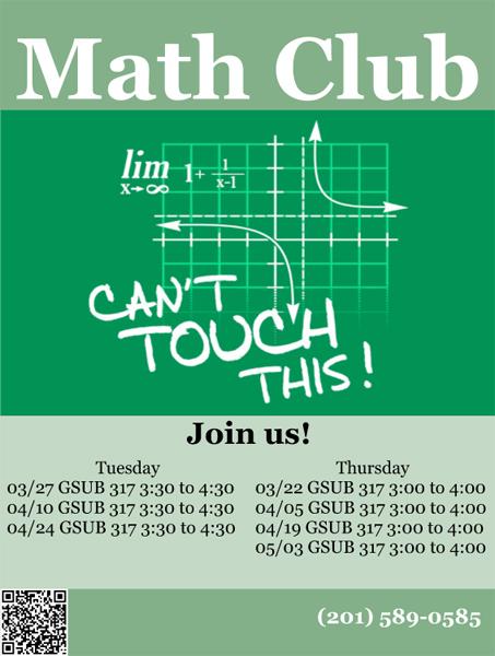 AD MathClubFlyer1 – The Gothic Times