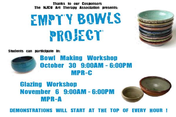 2nd Annual Empty Bowls Dinner — Tuesday, Nov. 27
