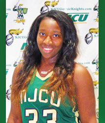 Bria Smith has been awarded NJAC Rookie of the Week honors three weeks in a row. 