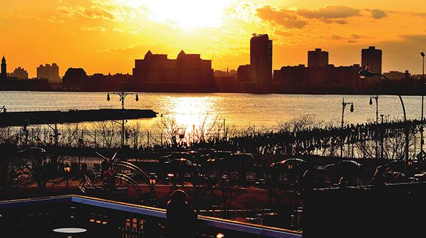 Enjoy a sunset from the High Line, just one of the many things that you can do in the city. Photo by Dakota Santiago
