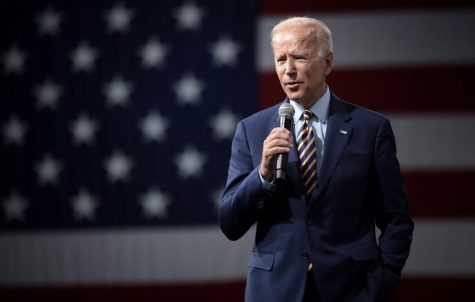 Joe Biden speaking at the 2019 Gun Sense Forum in Iowa. Photo courtesy of Gage Skidmore/ Flickr.
