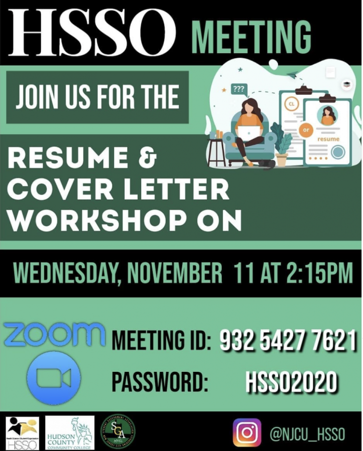 Resume and Cover Letter Workshop (11/11)