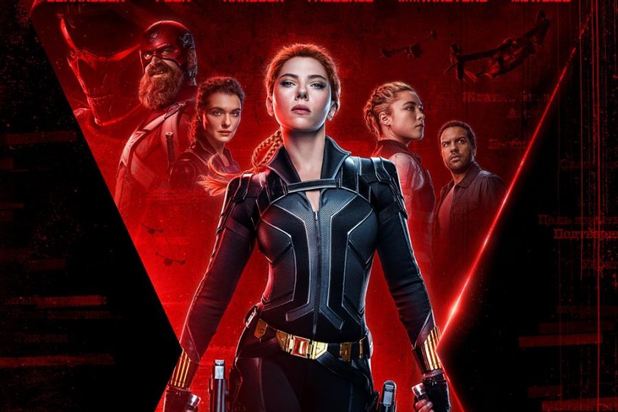 Poster for Marvels Black Widow movie starring Scarlett Johansson. Photo courtesy of Marvel Entertainment [Fair Use]. 