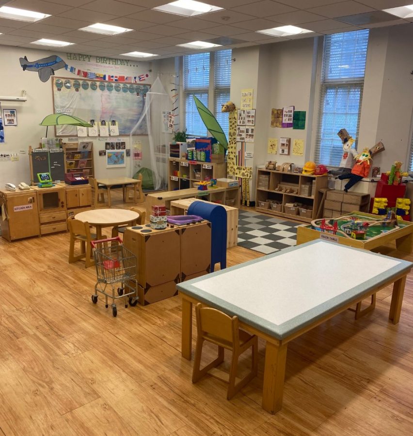 A full view of the Childrens Learning Center at NJCU. 