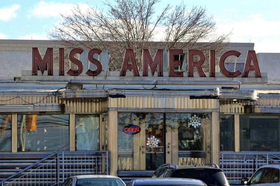 The Miss America Diner located behind the John J. Moore Athletics and Fitness Center. 