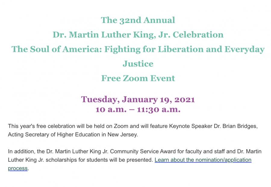The 32nd Annual Dr. Martin Luther King, Jr. Celebration (1/19)