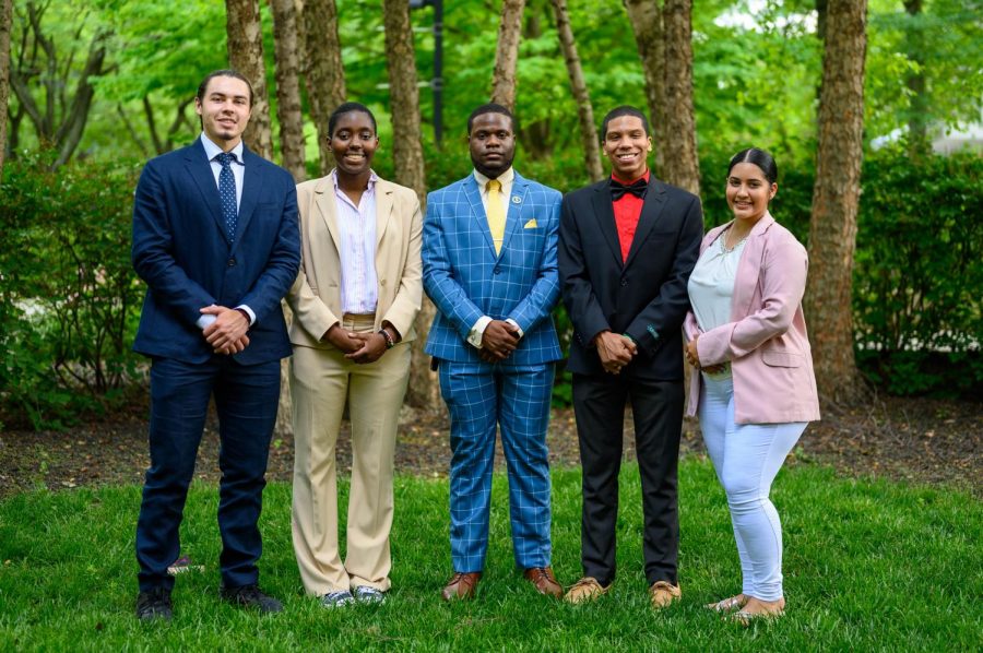 The Student Government Association Executive Board members. Photo Courtesy of SGA. 