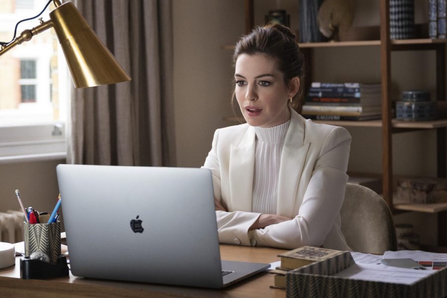 Anne Hathaway also filmed in many other locations around new Jersey for her movie Eileen. Photo by Susie Allnutt/Warner Media. 