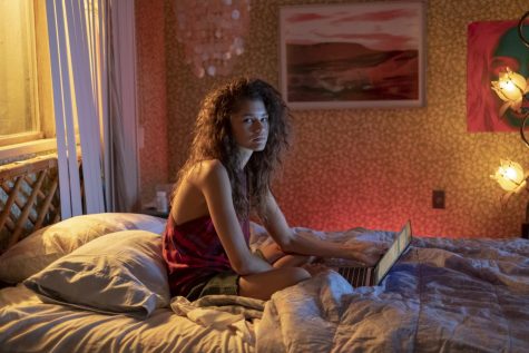 Euphoria is a high school drama that was released in 2019 starring Zendaya, who portrays a teenage drug addict by the name of Rue. Photograph by Eddy Chen/HBO. 