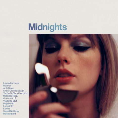 Album cover for Midnights. Photo
courtesy of Taylor Swift/Republic Records.