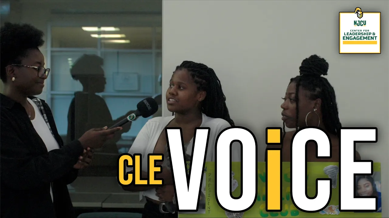 NJCU Green and Gold Day 2023 Club Interviews - THE VOICE