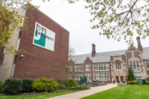 Photo of NJCU's Hepburn Hall; 
Photo Courtesy: Joshua Rosario | The Jersey Journal