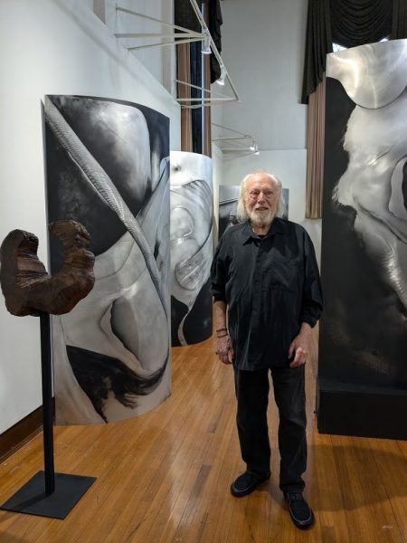 Opening Night of Herb's Installation; Photo Courtesy: NJCUGalleries